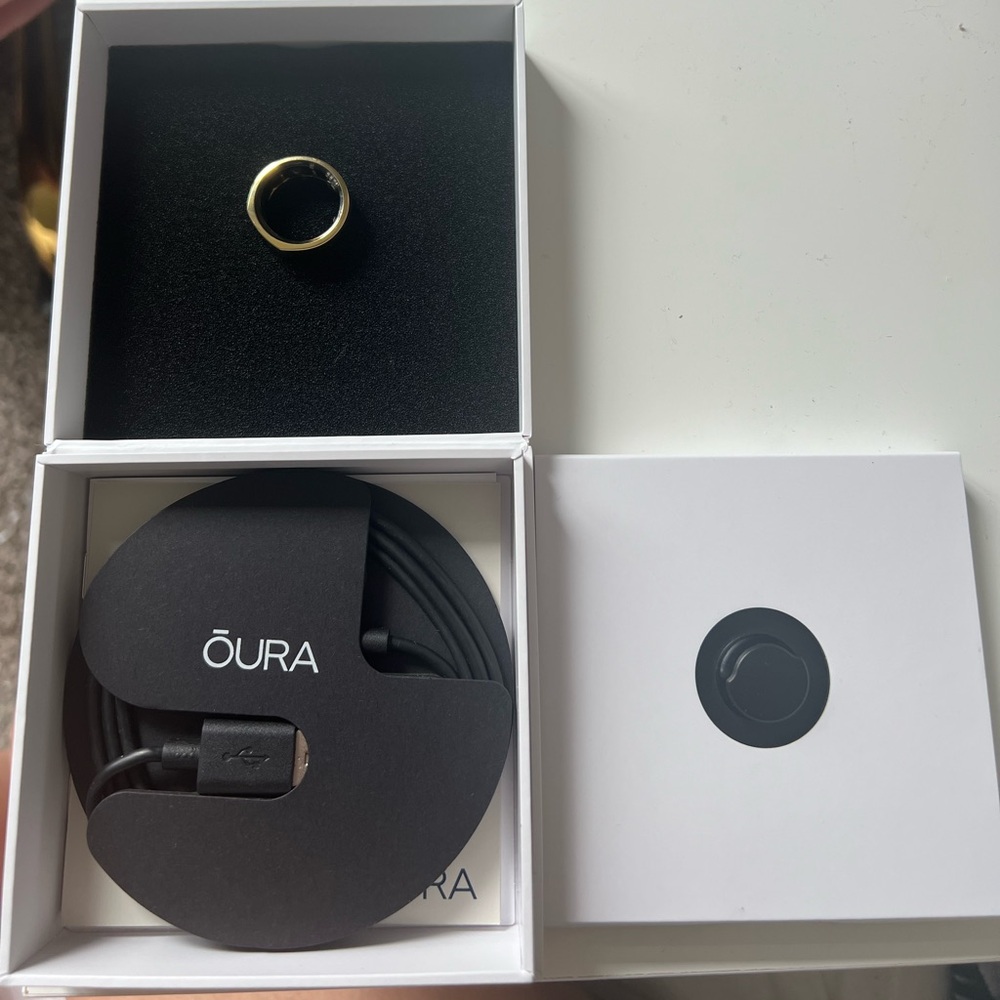 Oura Ring Gold Heritage Gen 3 Size 9